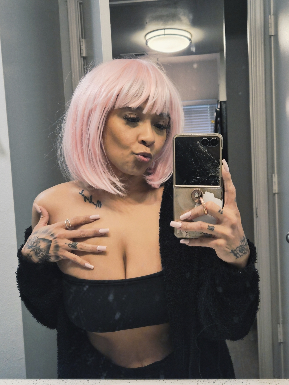 💕Soft Pink Cosplay/Halloween Wig💕 - Picture 5 of 5